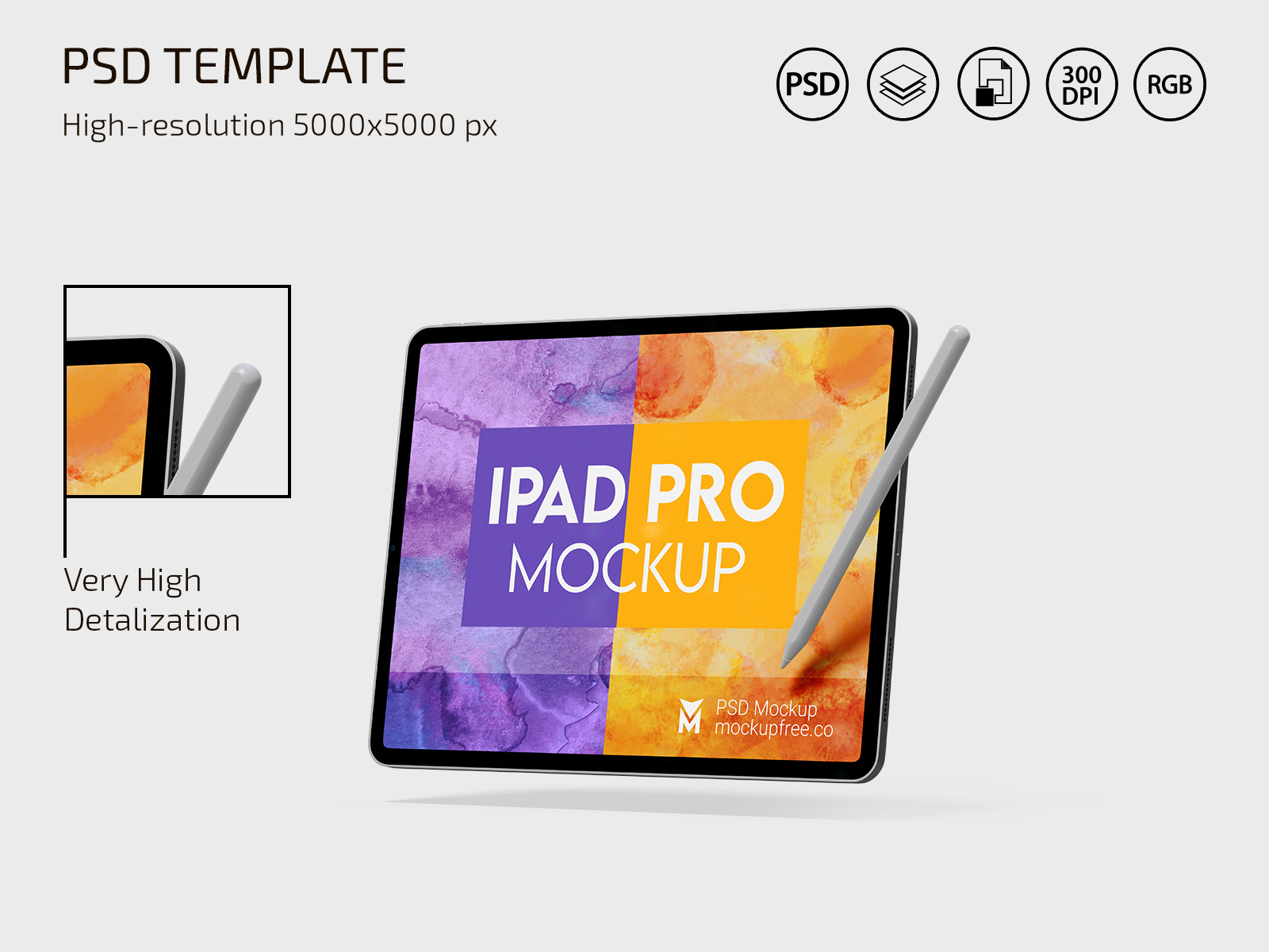 IPad Pro Mockup PSD By Mockupfreeco On Dribbble