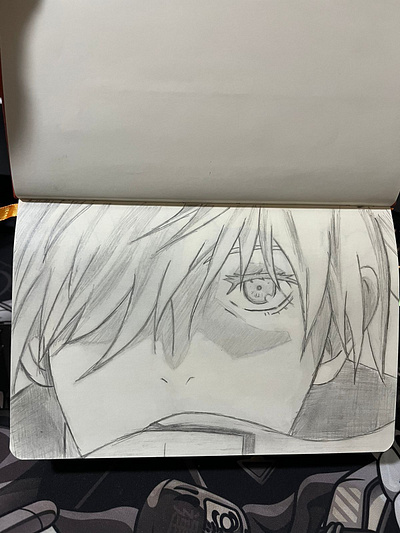 Gojo - Jujutsu kaisen anime handmade illustration