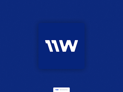 11W - Icon app app icon branding design graphic design icon icon design identity isotype logo product design vector visual design