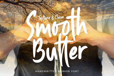 Free Handwritten Font - Smooth Butter playful font