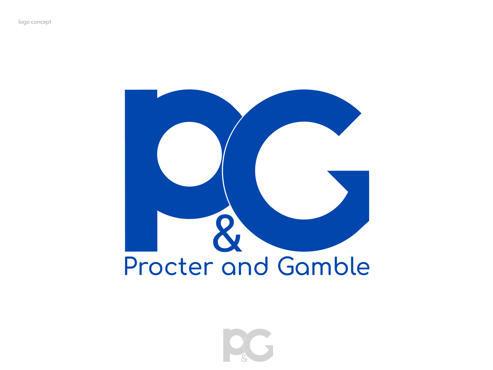 Premium Vector | Illustration letter pg modern linked circle round  lowercase logo black white