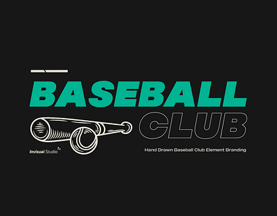 Baseball Illustration Canva Element app branding design graphic design illustration logo typography ui ux vector