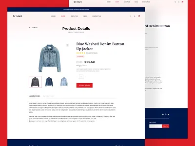 E-Commerce Product Details Page Ui Design dailyui design e commerce e commerce web landign page product product details shop ui ux web webdesigner
