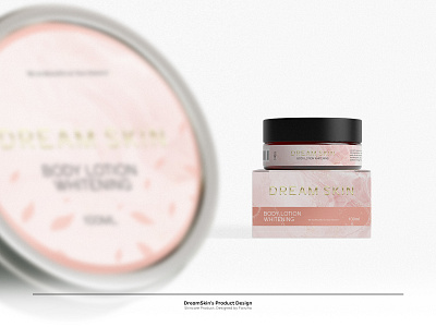 Dreamskin, Skincare Product Design cosmetic design graphic design product product design