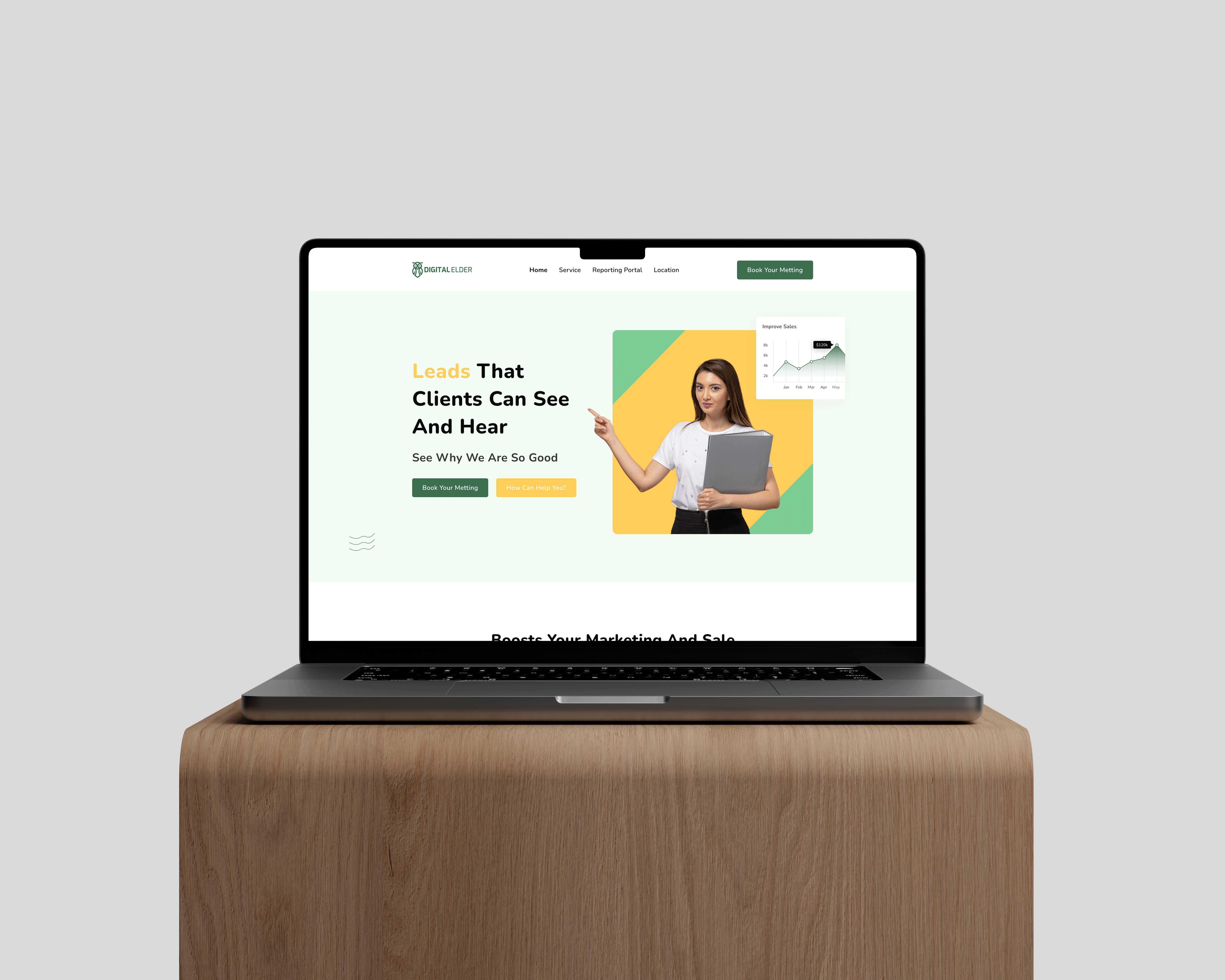 Digital marketing page with sub page😍 branding page digital digital agency landing page