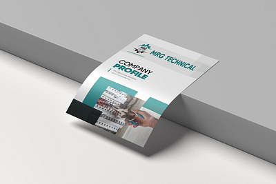 LOGO & PROFILE MRG TECHNICAL branding creativity design flyer design graphic design