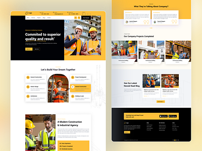 Construction Landing Page 4
