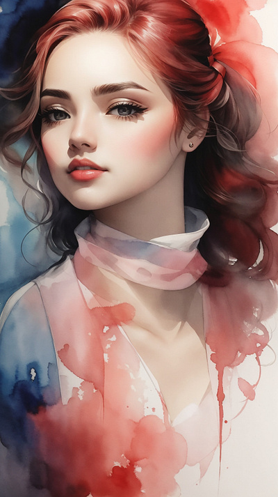 a beautiful girl 5k altra HD best,AI Art graphic design ui ux vectorart