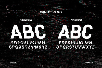 Recbold – Experimental Glitch Font display font experimental glitch font sans serif font shredded font unique font