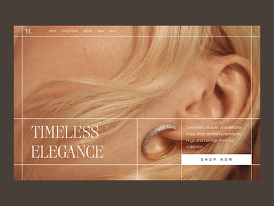 YL Jewelry challengue concept dailyui design ecommerce inspiration jewelry ui web web design web development