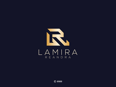 LR Monogram Logo initials