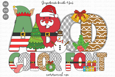 Christmas Doodle Letters for Make your own Name christmas letters