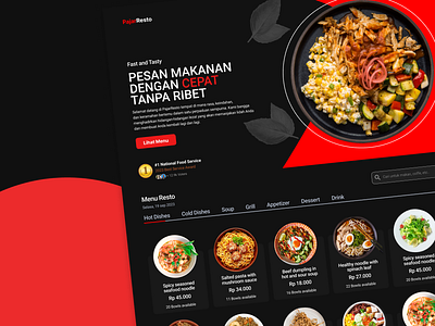 RESTAURANT MENU menu resto ui ux