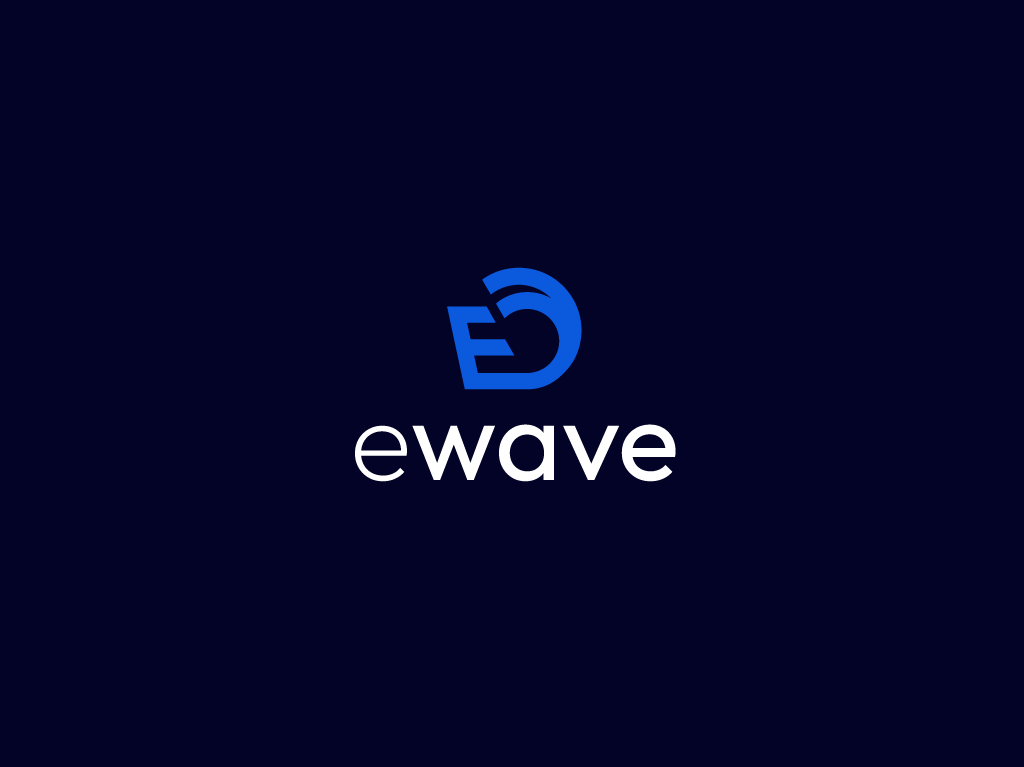 eWave Logo by Vahid Pourali on Dribbble