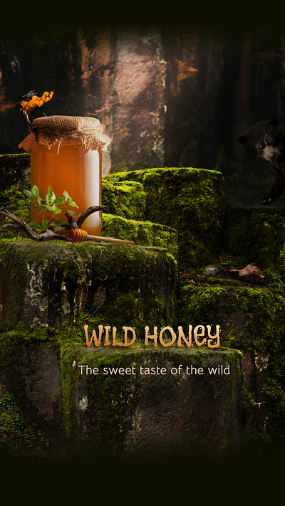 Wild honey banner