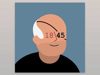 THE_BOHEMIAN affinitydesigner avatar eyepatch illustration