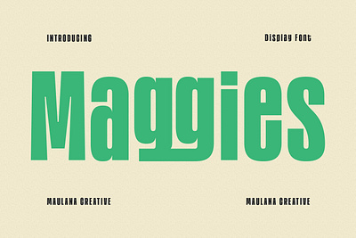 Maggies Condensed Display Fonts branding font fonts graphic design logo nostalgic