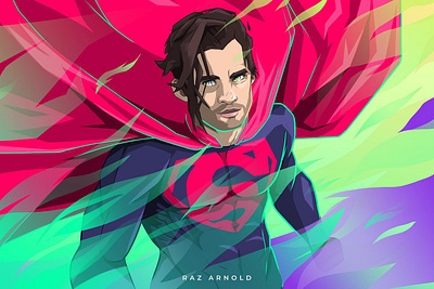 Superman Legacy corenswet david dc dcu fanart illustration man of steel superman