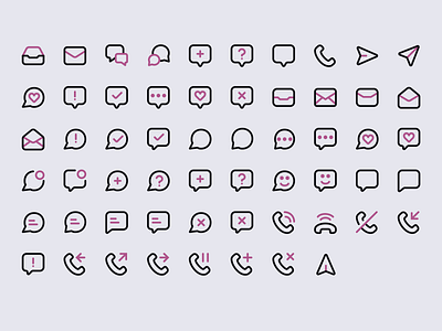 Communication Icon Set icon
