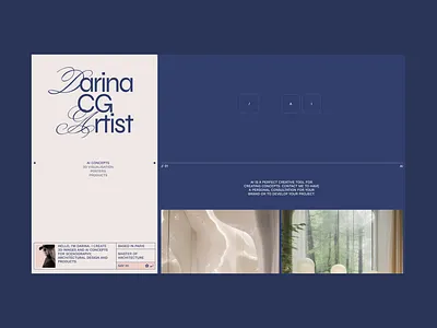 Design concept for CG Artist portfolio design designconcept figma graphic design landingpage onepage personalwebsite portfolio portfoliowebsite ui uidesign uiux uxdesign uxui web webdesign webinspiration