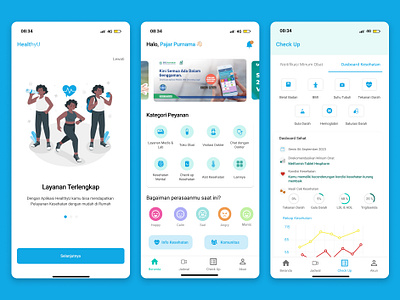 HealthyU App ui ux