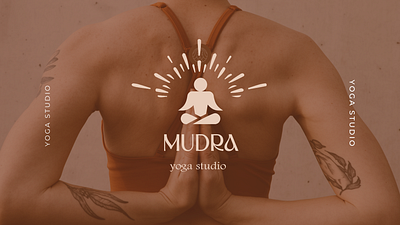 YOGA STUDIO : MUDRA branding graphic design logo motion graphics