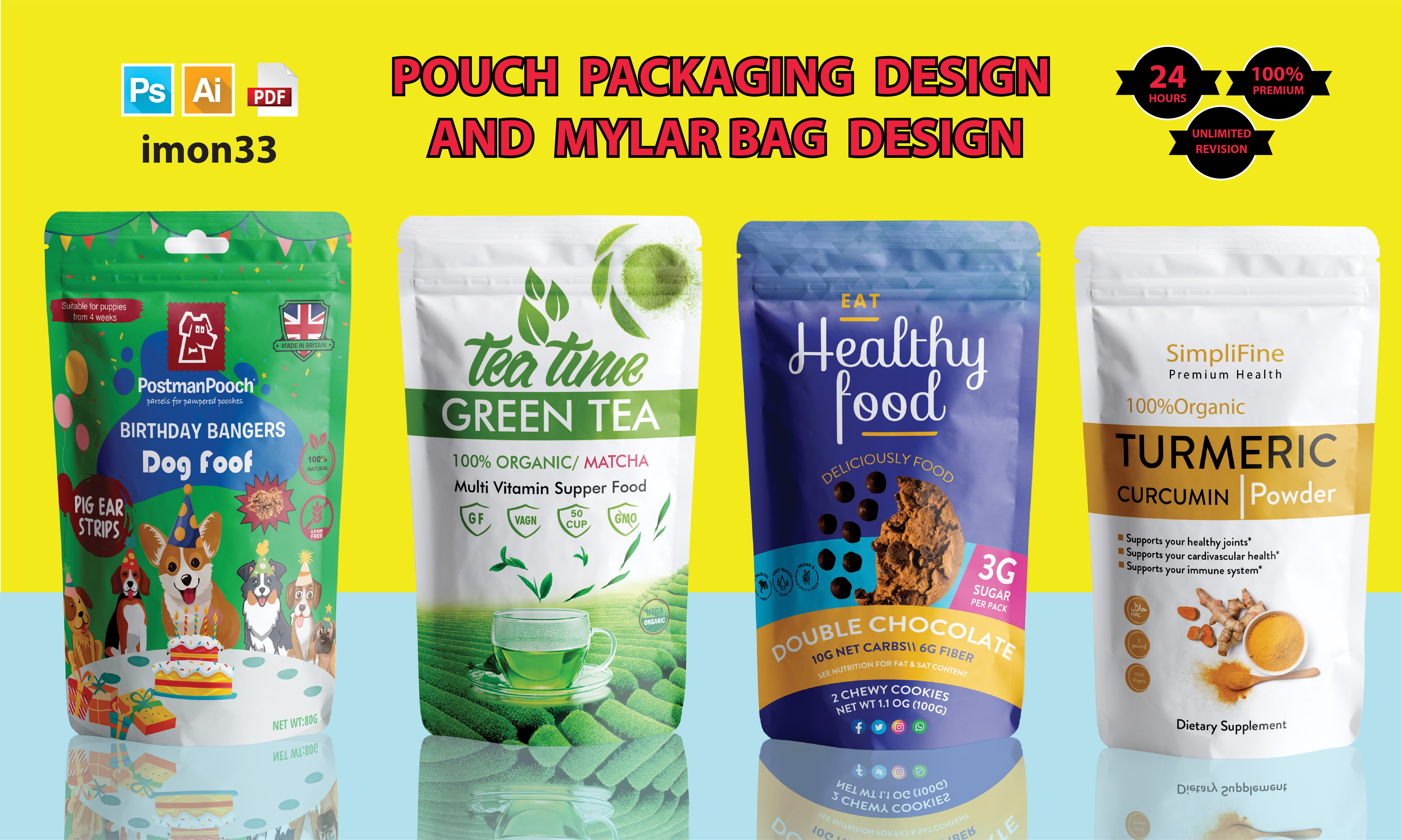 Example of Food Packaging | Pouch Packaging Design