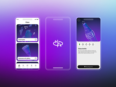 Leaf — mobile application for digitalization of waste sorting 3d appdesign appdevelopment digitalization environment environmentalapp greensolutions greentech mobileapp mobiledesign recycling smartsolutions sustainability techinnovation ui uiuxdesign userexperience userinterface wastemanagement wastesorting