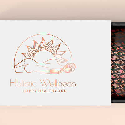 Logo & Pattern Design brand identity branding graphic design holistic logo logo design massage spa wellbeing wellness
