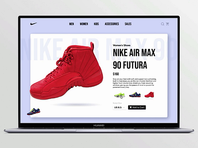 Nike Shoe Spinning Animation 3d 3d animation adobexd animation animationdesign design figma illustration motion graphics shoe animation ui uidesign uidesigner uiux userexperience