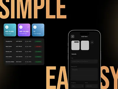 EHJZ: Booking App Mobile Dashboard app ui booking app booking app dashboard luxury app dashboard luxury booking app ui ux