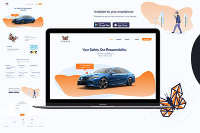 Revolutionizing Auto Insurance with Stellar UI/UX by Ghurki ai auto branding designinpiration graphic design insurancewebsite minimaldesign ui uiux userinterface webdesign website