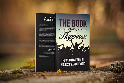 The book on happiness amazon kdp book cover book cover design ebook kdp cover kindle ebook