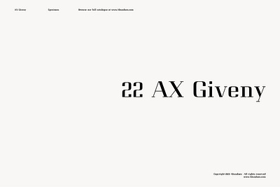 Giveny Font fonts typeface typography