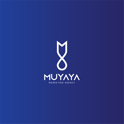 Muyaya Marketing Agency Identity brand identity branding clean design forever graphic design infinity logo logo design minimal