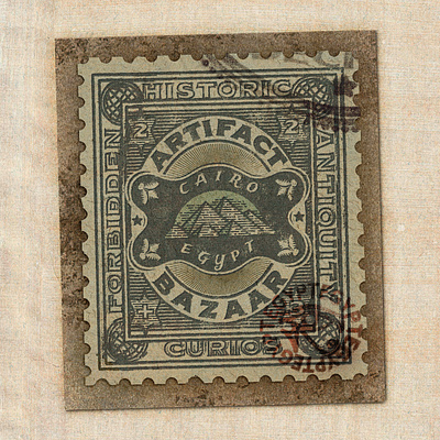Cairo Close-up Stamp ancient antique artifact badge design cairo egypt esoteric illustrative logo palm tree postage stamp procreate pyramids retro design stamp stamp collection stamp design texture texture brush typography vintage stamp