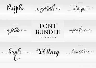 Font bundle Modern Script Font calligraphy wedding font wedding handwriting font handwritten calligraphy handwritten font