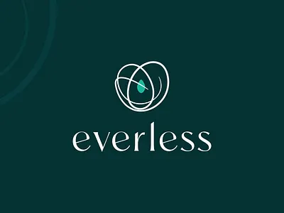 Dance Studio "Everless" Logo adobe illustrator branding design figma graphic design green accent colors illustration logo ui ux ui vector