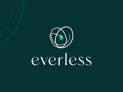 Dance Studio "Everless" Logo adobe illustrator branding design figma graphic design green accent colors illustration logo ui ux ui vector