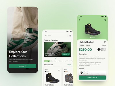 Sneaker E-commerce Shop app app design application e commerce mobile design onlind store ui ux