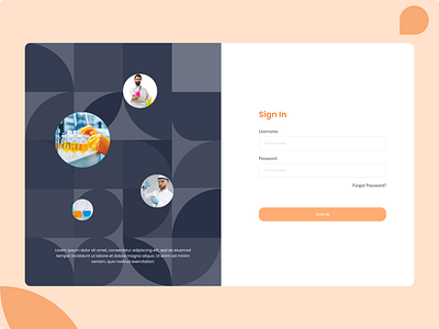 Scientist Sign in Page design figma login sign in ui