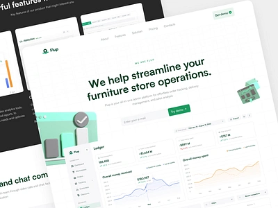Flup - Website design for delivery management SAAS app delivery management phenomenon saas saas design saas website ui uxui web web app web application design web design web platform webapp webdesign website website design website design for saas website for delivery saas website for saas
