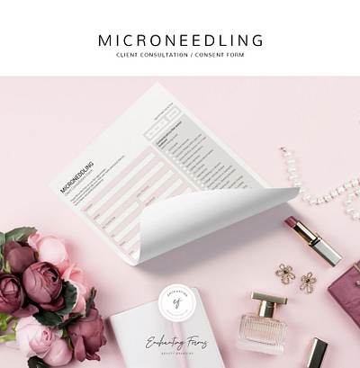 Microneedling Client consultation/consent form beauty form microneedling consultation form microneedling treatment consent microneedling waiver