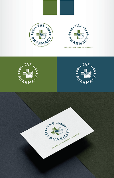 Logo Design Pharmacy branding graphic design logo