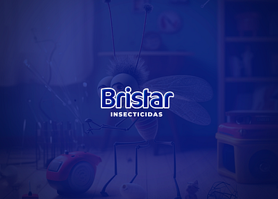 (KV) Bristar - Insecticidas branding graphic design mid journey