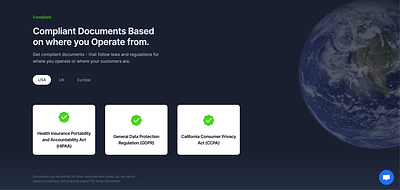 Features Section Design for Compliant Documents - Airstrip AI features section landing pages minimal product page design saas saas feature design saas features saas landing page saas website