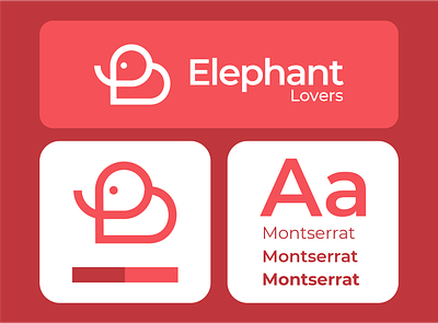 Elephant Lovers animal design animal logo animal lovers elephant elephant design elephant logo logo design logo designer logocombination smart logo