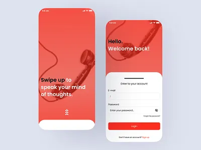 Daily UI Challenge "Sign-Up" screen animation branding design graphic design logo ui