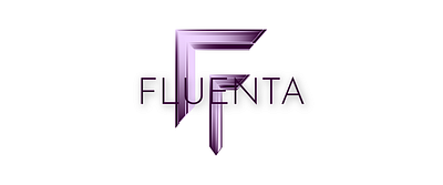 Fluenta - Logo for a design services company branding design figma graphic design illustration illustrator logo vector