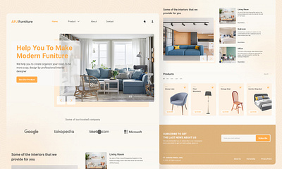 Furniture Website Design website